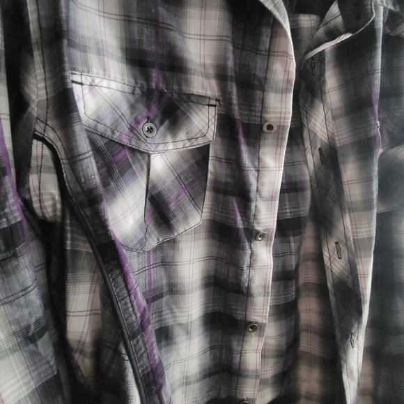 Plaid Button Down - Picture 2 of 3